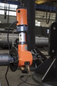 Pipe line with inner clamping, perpendicularly to axis SDC 150T