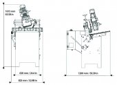 Dimensione macchina UZ30 Express